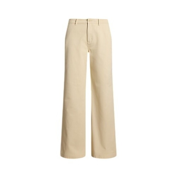 Lauren Ralph Lauren Pants - Lauren Ralph Lauren Cotton‎ Twill Wide-Leg Pant